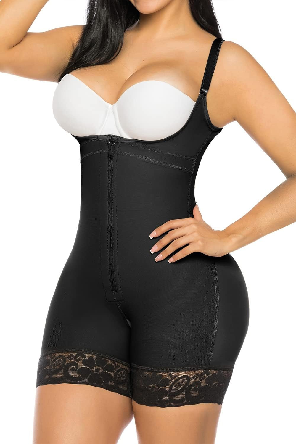 Fajas Colombianas Shapewear for Women Postpartum Tummy Control Body Shaper Butt Lifter Bodysuit