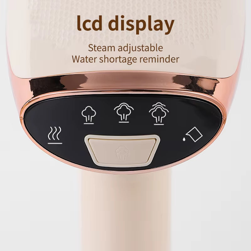 1500W Handheld Garment Steamer Fabric Clothes Ironing Iron 280Ml Portable Quick Heat Ironing 280Ml Steam Generator for Household
