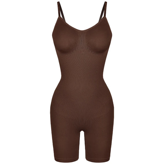 New Bodysuit Shapewear Women Tank Top Tummy Control Full Body Shaper anti Chafing Shorts Slimming Waist Trainer Butt Lifter